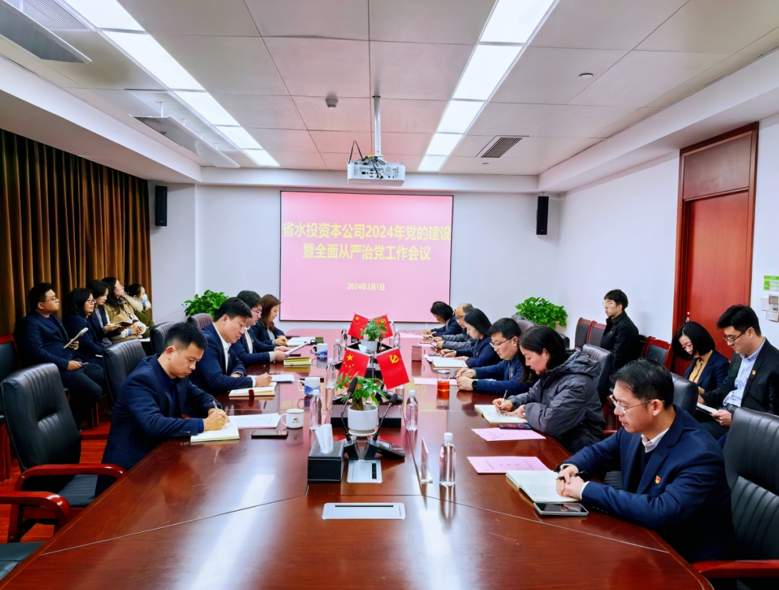資本公司召開(kāi)2024年黨的建設(shè)暨全面從嚴(yán)治黨工作會(huì)議