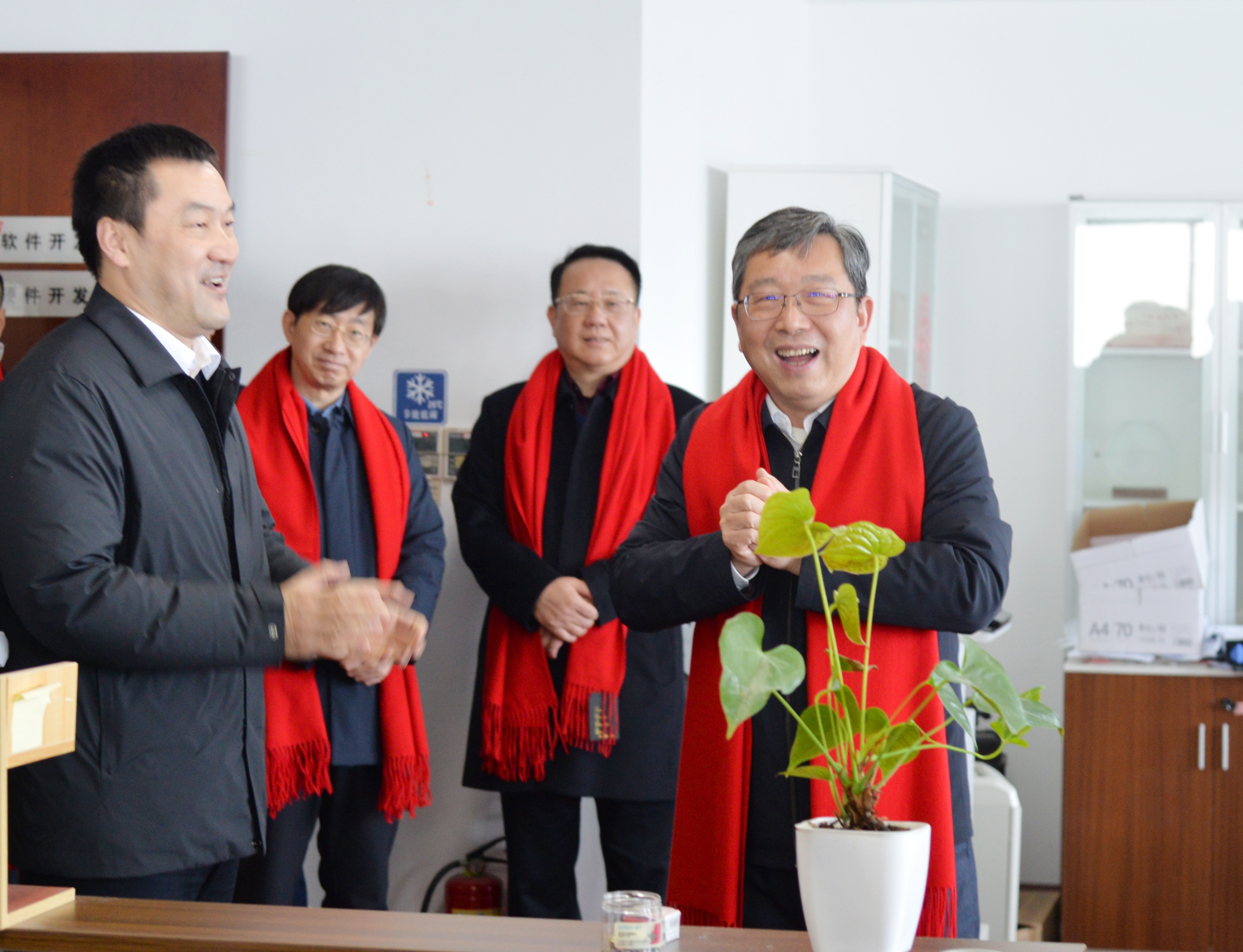 開工大吉丨新春送祝福 聚力啟新篇——集團領導上班第一天給大家拜年！