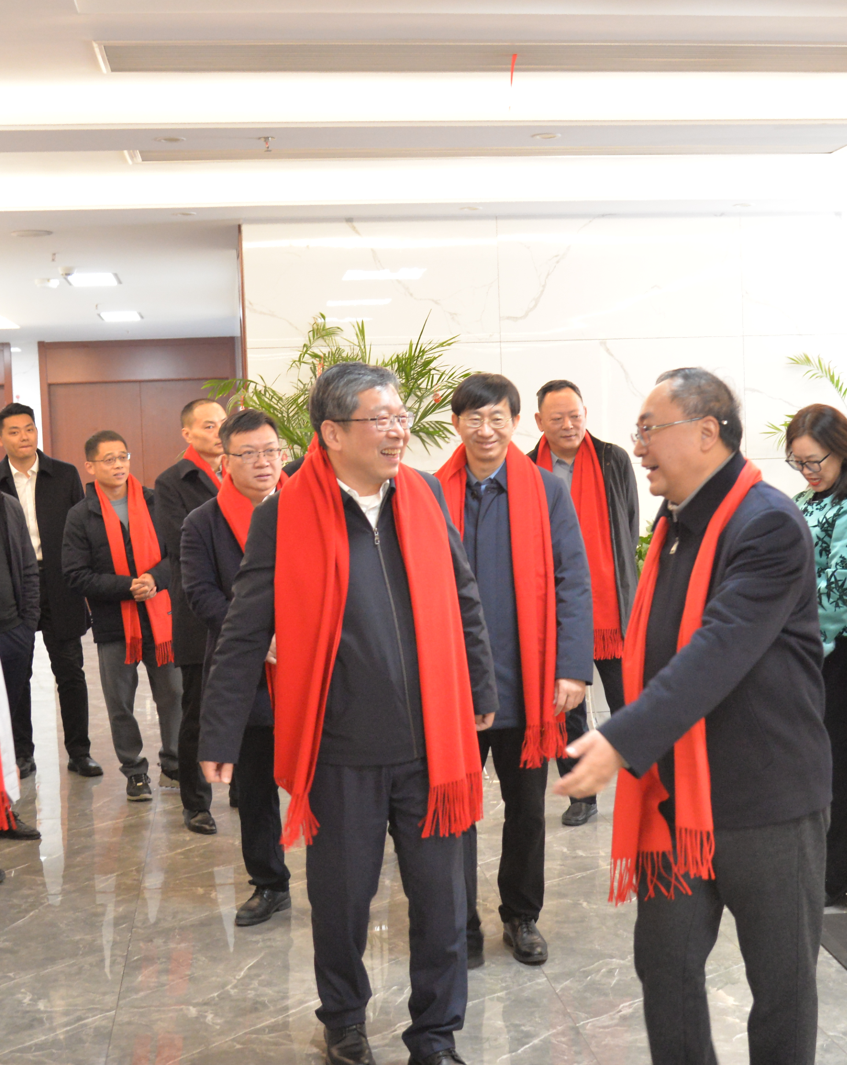 開工大吉丨新春送祝福 聚力啟新篇——集團領導上班第一天給大家拜年！