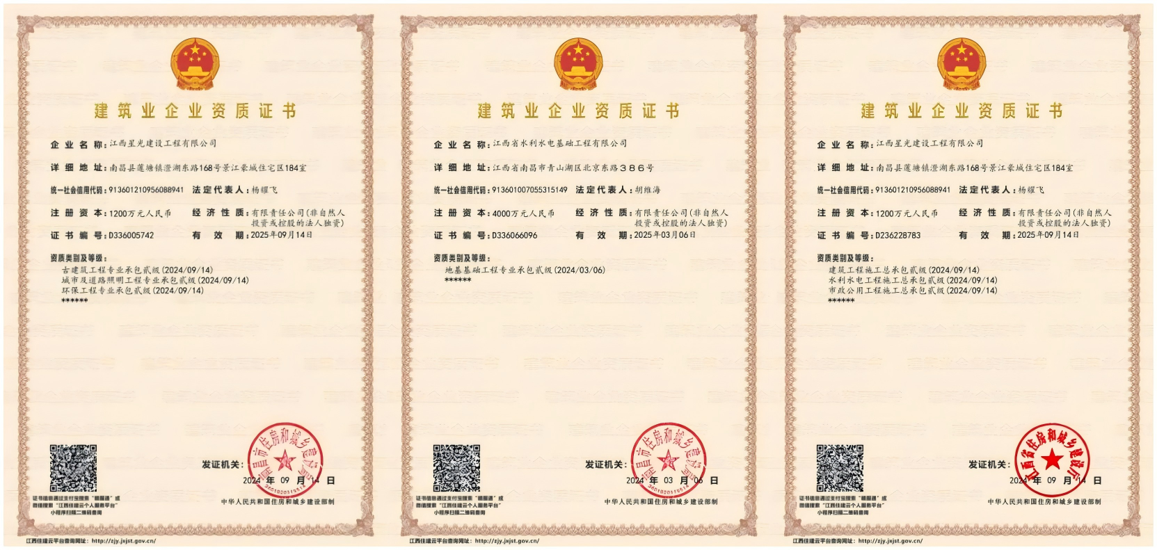 建設集團星光公司（水基公司）多項資質(zhì)成功升級至貳級